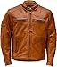 Produktbild Rusty Stitches Jari Motorrad Lederjacke Braun M