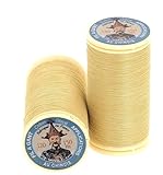 memo sepia sajou no hana Composition : 100% Coton Sajou Bobine de Fil à Gant - Fil Patchwork et appliqué Fil Au Chinois - Fabriqué en France - Coloris 330 : Beurre