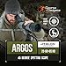 Wearable4U Аthlоn Оptiсs Argos 20-60x85 Spotting Scope - 45 Degree with Tripod and Carrying Bag Bundle (Green/Black)