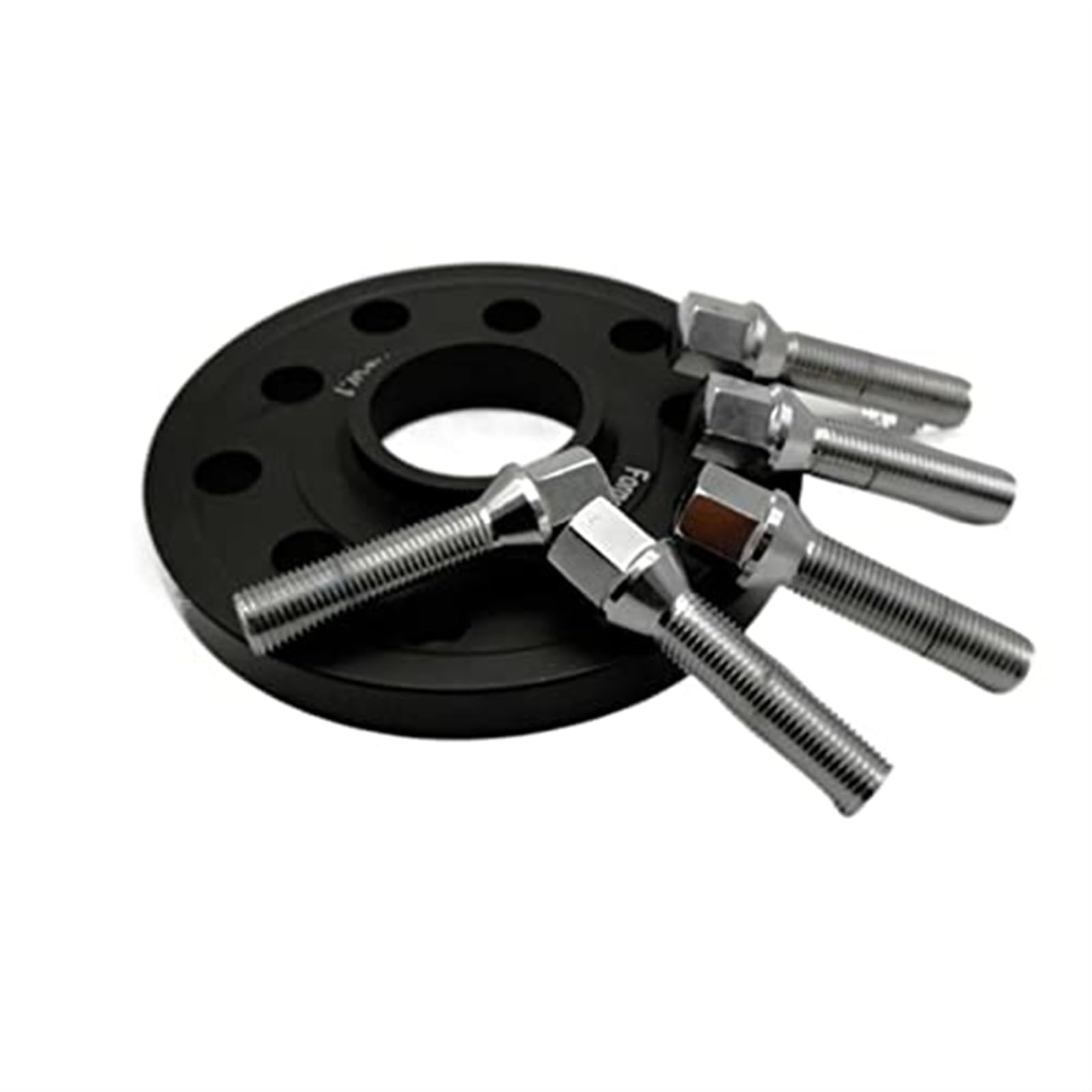 2 sztuki dystansów kół samochodowych, do, A1/A2/A3/A4 Dystanse kół dla stabilności pojazdu(Black 1PCS-25MM)