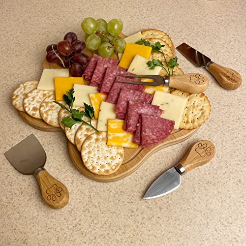 Tabla de cortar de madera con forma de pata - Pet Fit For Life miniatura 6