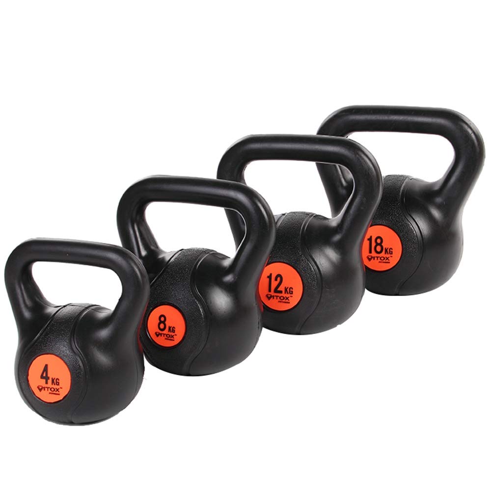 Kettlebells HUAHUA Protección del Medio Ambiente PP Kettlebell, 2 Kg-18 Kg, Fitness Culturismo Pesas Pesas Rusas, Resistente A La Presión, Gota Resistente, Durable (Size : 8kg)