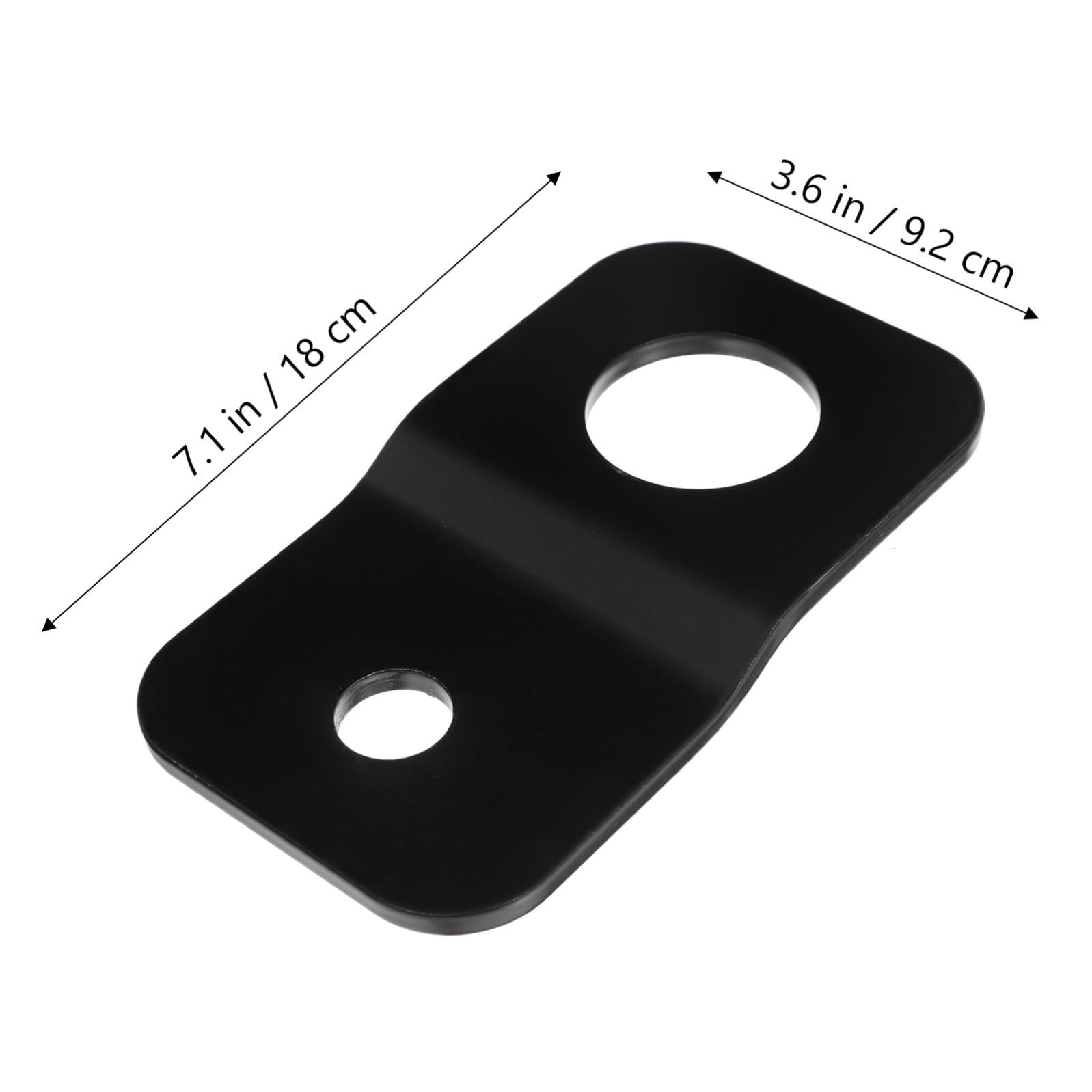 Puleggia Design Semplice di Traino Nero per Verricello Acciaio 4 Ton Aumenta la Potenza di Trazione per Atv Utv Camion e Trattore del Verricello per Recupero