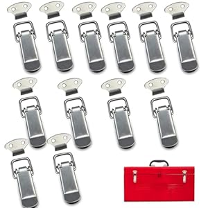 Iukunne BXGMS Edelstahl Spannverschluss 12er Set