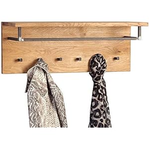 HomeTrends4You 831522 Bolton garderobe, hout, wild eiken, 80 x 30 x 26 cm