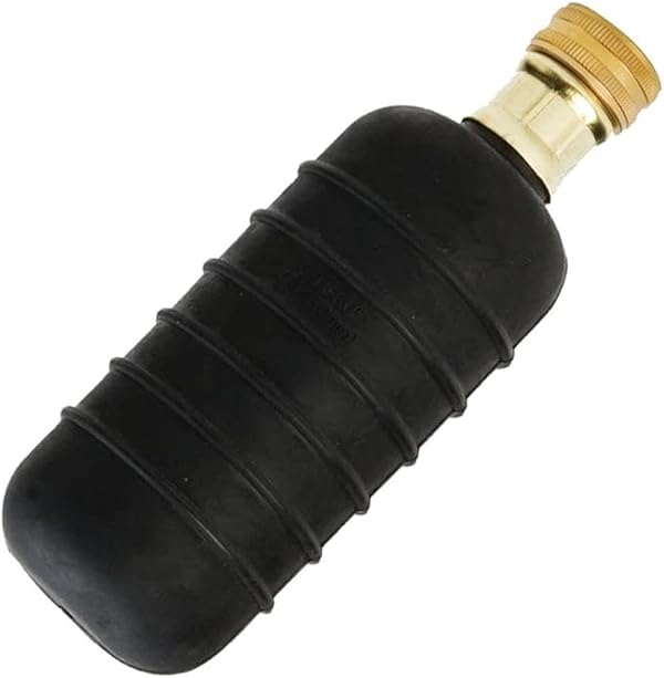 Master Plumber 00333 EF Large Drain Bladder, Clears 4-in to 6-in Drains, Designed for Use with Garden Hoses, Brass Fitting Included, Works with Most Large Household Drains by Master Plumber - Used condition - CA$6.15