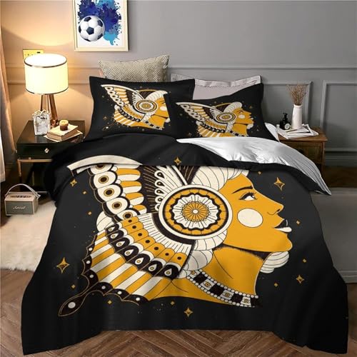 Housse de couette papillon 3D avec fermeture éclair pour lit super king - 6