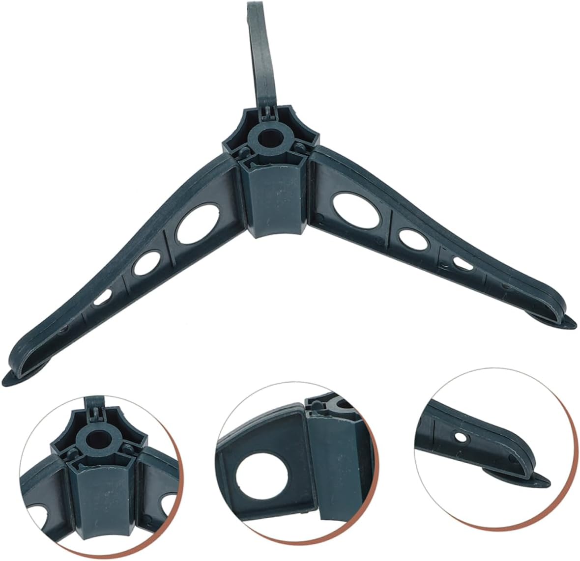 4pcs Christmas Tree Stand Stable Holder for Artificial Trees Easy Assembly Bracket Smooth Finish Design