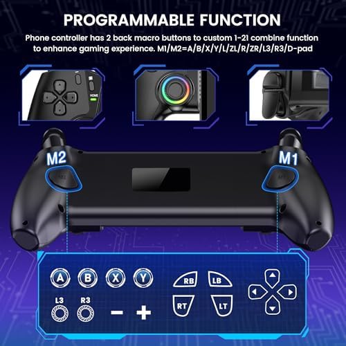 KICKDOT Wireless Phone Controller for Switch 2/1, iPhone & Android — 사진 6