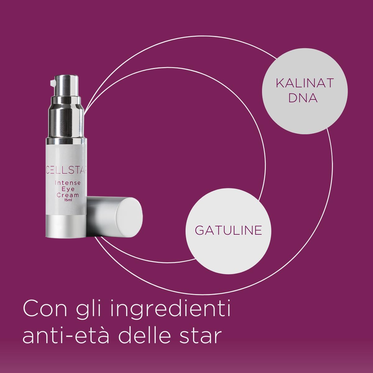 Cellstar Intense Lifting Eye Cream - crema antietà per gli occhi - riduce le rughe degli occhi, aiuta a combattere le occhiaie e le borse, grazie a una combinazione unica di principi attivi.
