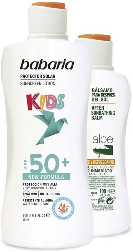 Sunscreen lotion 200ml + after sunbathing balm 100ml