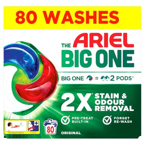Ariel Shop4Less Lot de 80 dosettes de lessive The Big One