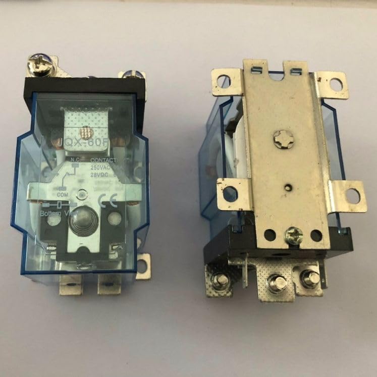 Relais de puissance JQX-60F 1Z 60A AC110V aux contacts haute conductivité