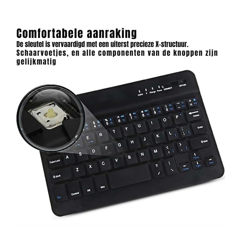 Clavier Bluetooth 3.0 7 pouces Elementkey V06 rechargeable pour iOS Android Windows