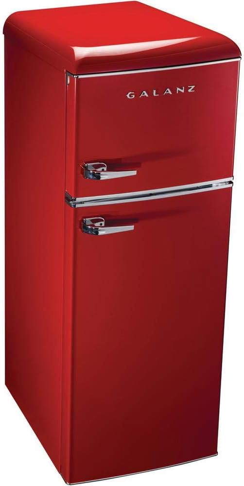 Galanz 7.6 cu. ft. Mini Refrigerator in Red
