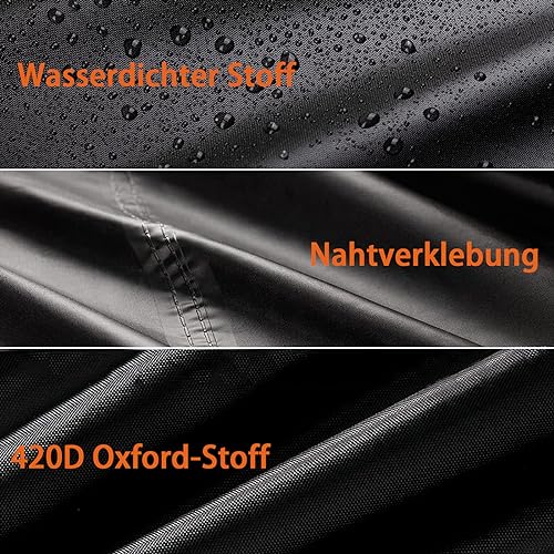 Couverture spa imperméable 230x200 contre la décoloration et les fuites d'eau - 4