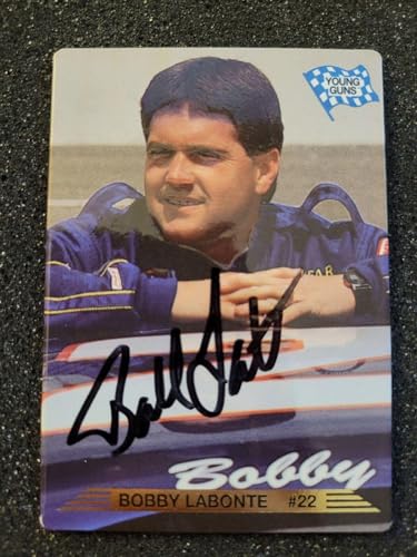 Bobby Labonte 1993 ACTION PACKED "YOUNG GUNS" #152 - IN PERSON AUTO - Nascar Cards