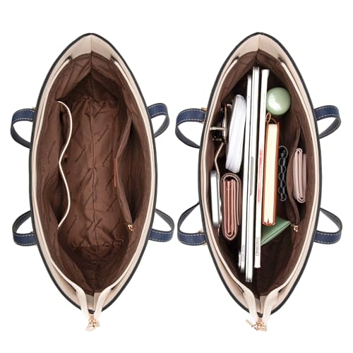 Image of Montana West 3PCS Purses for Women Tote Bag and Wallet Set Shoulder Satchel Handbags