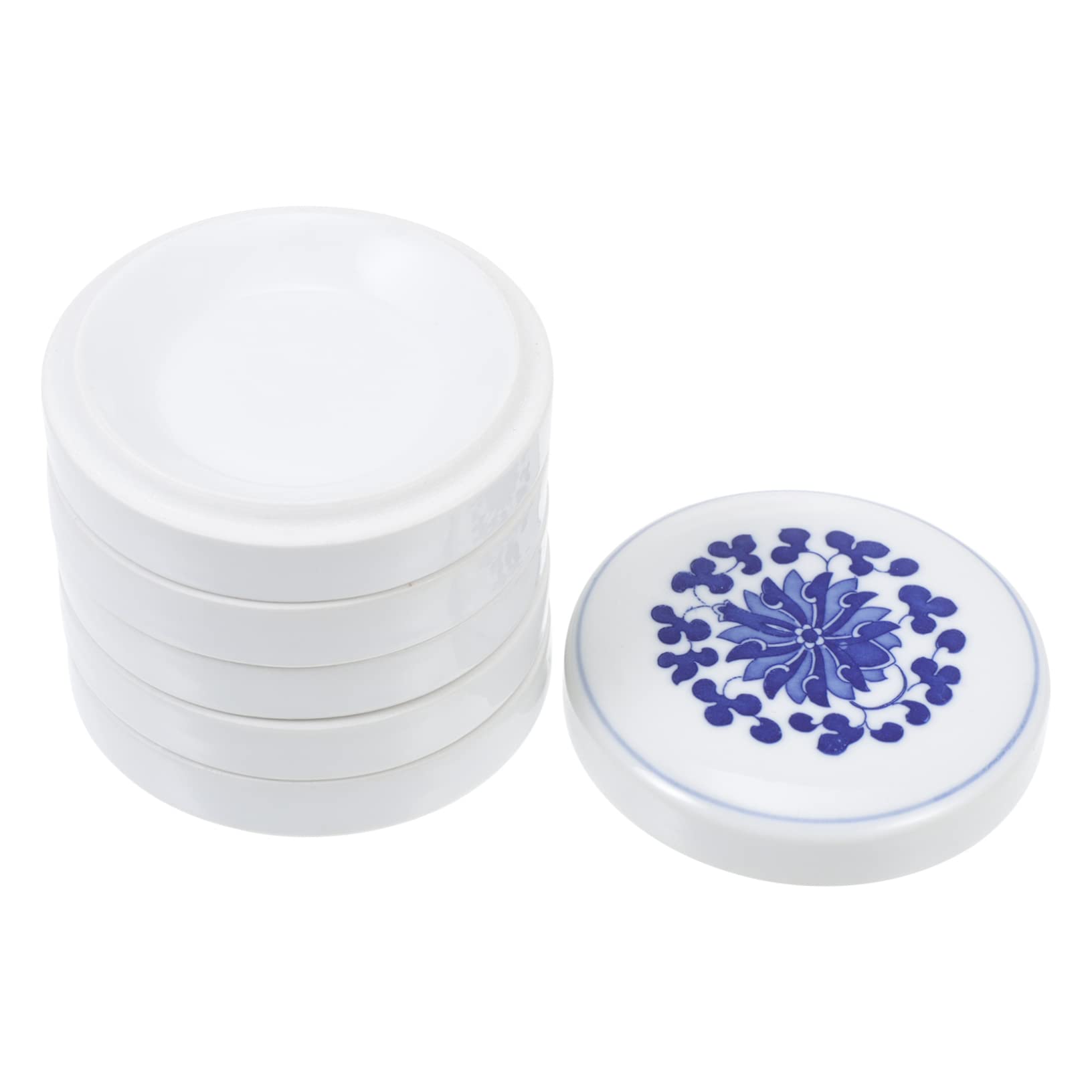 ARTIBETTER Ink Painting Palette Set 5-Layer Stackable Paint Mixing Trays Ceramic Multi-Purpose for Students