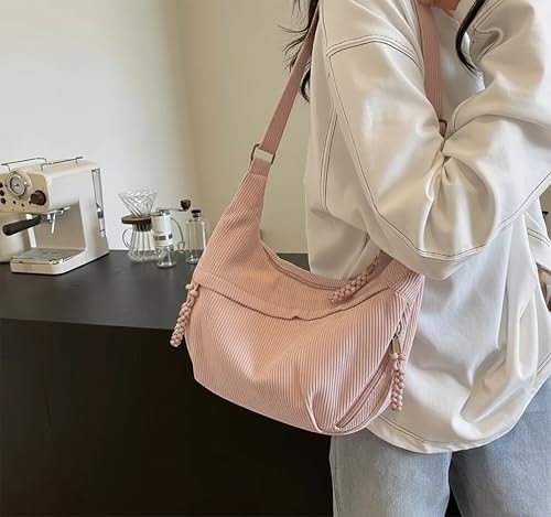 Image of WildHorn Travel Crossbody Crescent Bag for Women | Over-Shoulder Half Moon Sling Purse with Zipper | Unisex Chest Bag & Waist Bag for Daily Travel Use