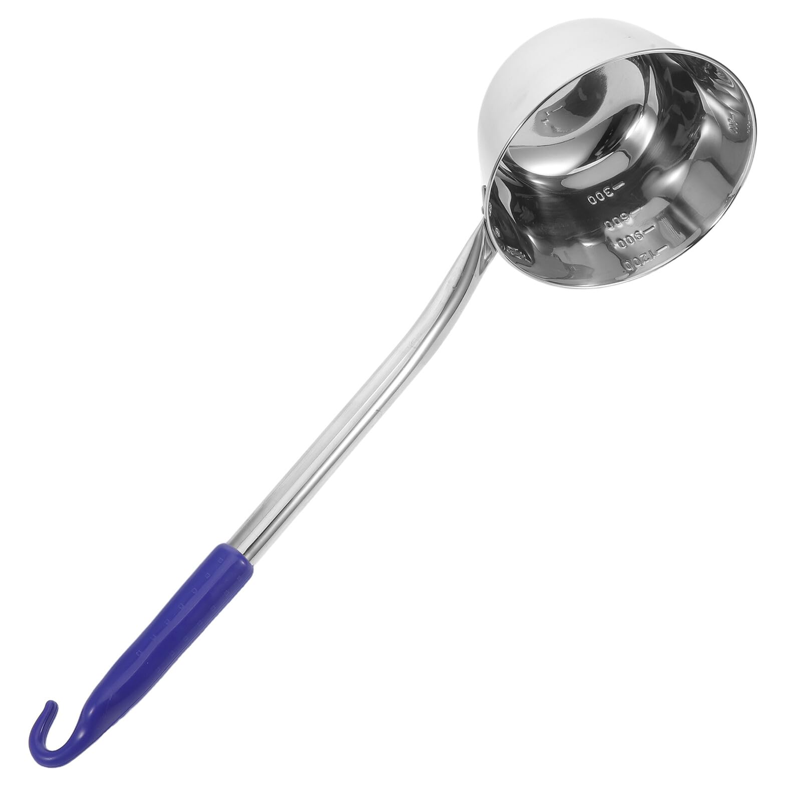 VILLCASE Cucharón de Agua de Acero Inoxidable con Mango Ergonómico para Cocina Baño y Servir Sopa Cucharón Duradero y Fácil de Limpiar Utensilio Multifuncional para Uso Doméstico