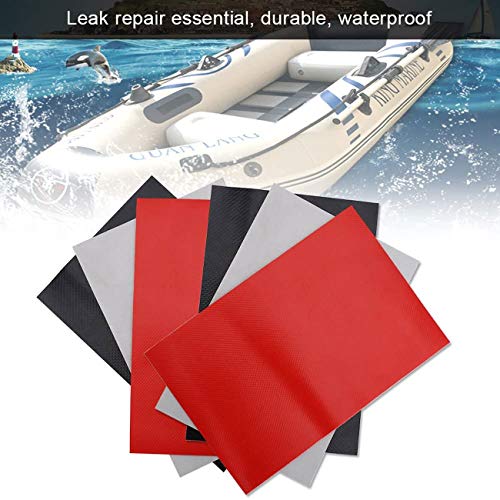 Image of 6 Pcs Boat Repair Kit with PVC Patches Set Accessory for Inflatable Boat Kayak