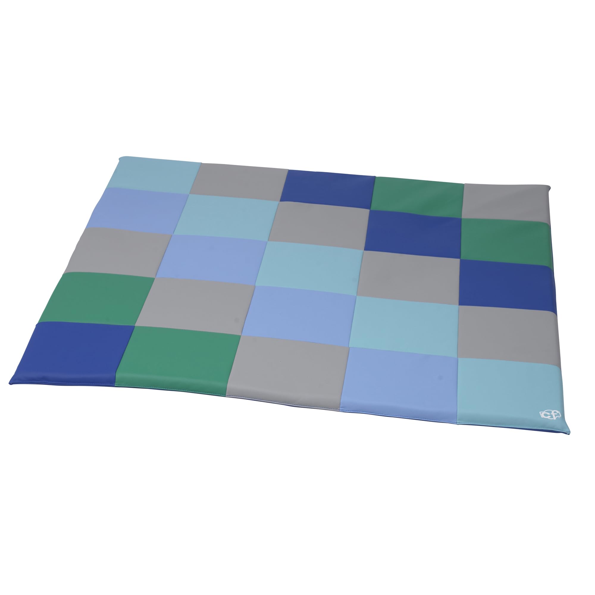 Children's Factory, CF805-204, Patchwork Mat, Contemporary, Toddler or Kids Indoor Playground Mat, Baby Nursery, Daycare or Preschool Foam Floor Mat