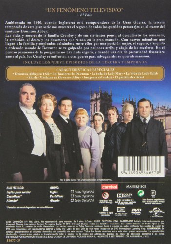 Downton Abbey - Temporada 3 [DVD]