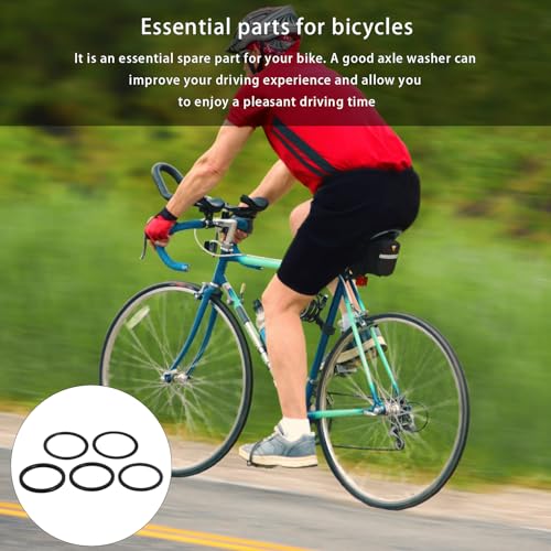 Fangehong 10 Pcs Bicycle Bottom Bracket Spacer, Bike Headset Spacer, Flywheel Hub Washer - Image 4