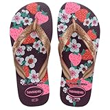 Havaianas Tongs Fille rose FLORES