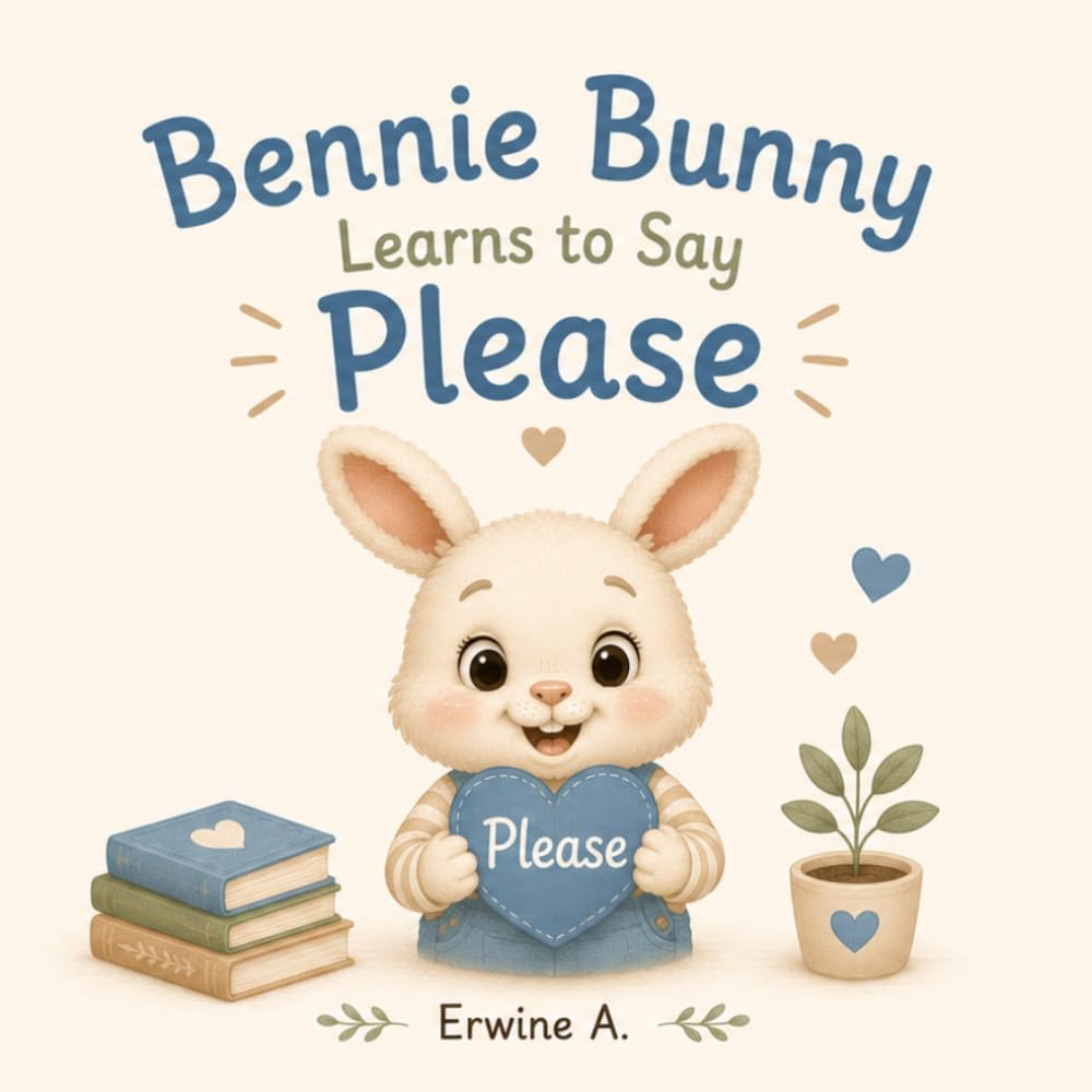 Bennie Bunny Learns to Say Please: A Sweet Story About Kindness, Good Manners, and Respectful Words for Young Children