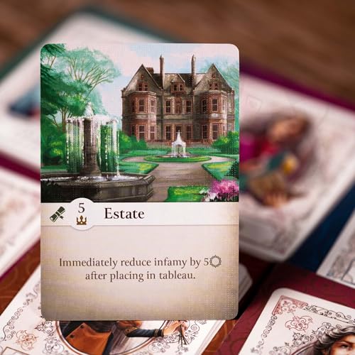Tycoon Games Deadly Dowagers 2.a edición | Juego estratégico de matrimonios y asesinatos victorianos para adultos y adolescentes | Juego de cartas con selección estratégica | De 2 a 6 jugadores | Ideal para noches de juegos y amantes de los juegos de mesa miniatura 3