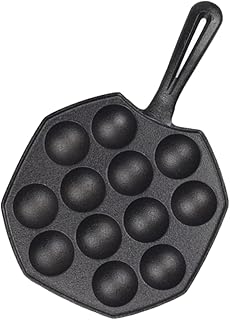 1pc Cast Iron Pot Mold for Aebleskiver Cooking Cookware Griddle Diy Kitchen Cookware