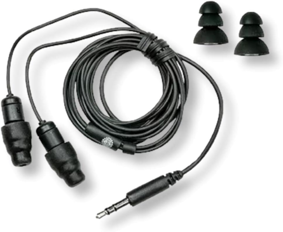 Listen Technologies LA-406 Protective Ear Buds; Includes One (1) LA-406 Protective Ear Buds