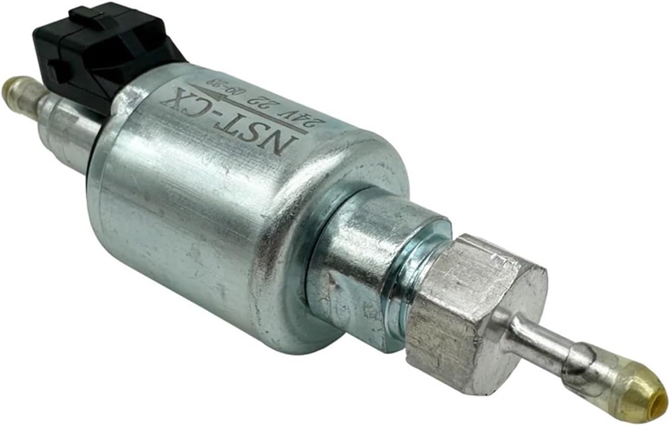 16ML 22ML 28ML 12V/24V Detachable Air Diesel Heater Oil Fuel Pump，Compatible with Webasto Eberspacher Truck Parking Heater Pulse Meter Pump(28ML 12V)