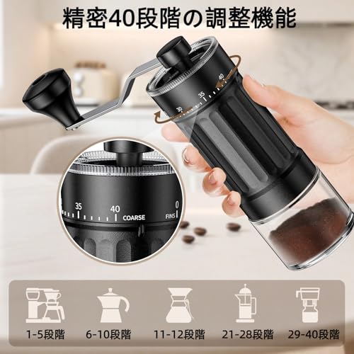 CEVING ミニ手動コーヒーグラインダー