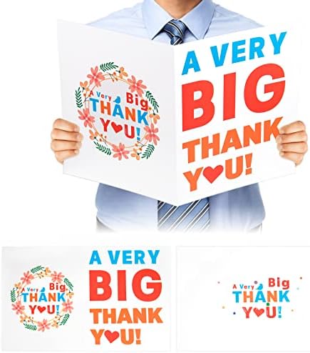 Large Thank You Cards Funny Jumbo Size Cards 22.05 X Iceland - View #8