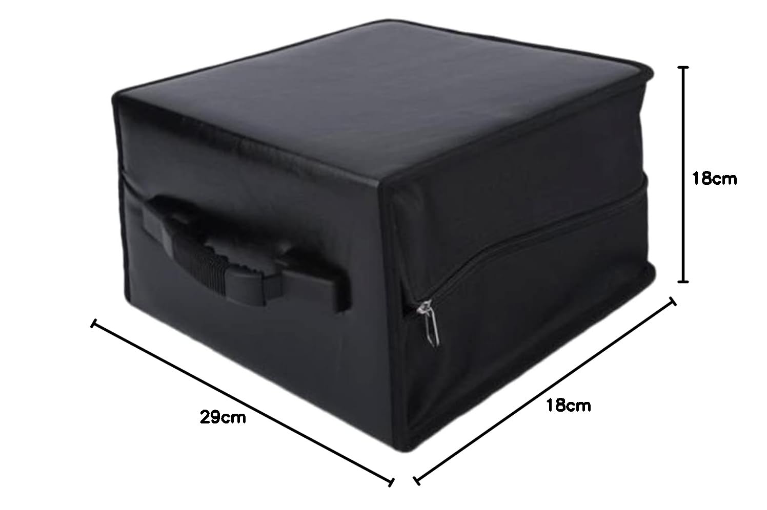 Custodia Porta Cd e Organizer Per 400 Dischi, Borsa Portatile Maniglia Resistente e Chiusura a Cerniera, Compatta e Adatta All’archiviazione e Trasporto Quotidiano Di Supporti Multimediali