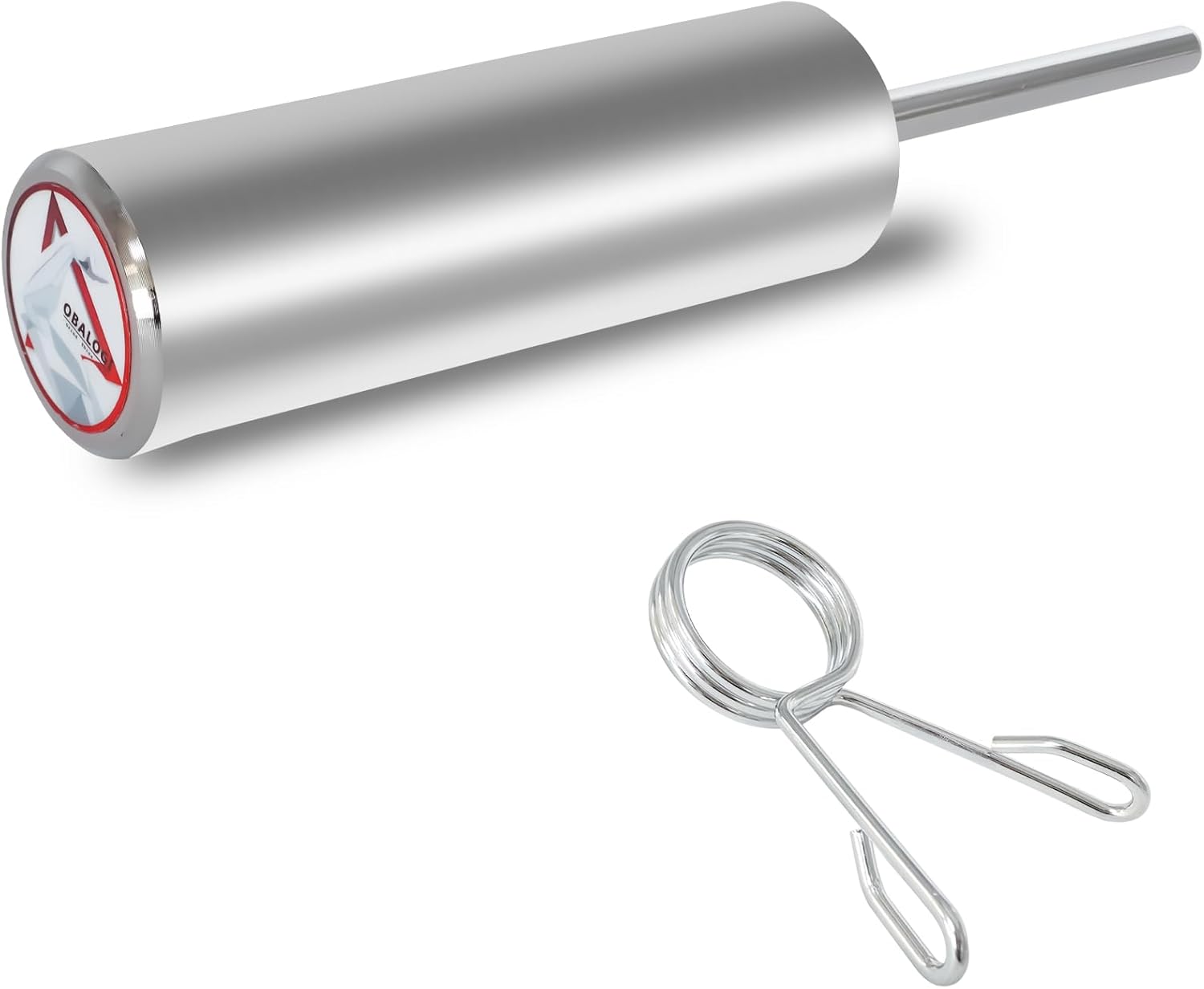 ​Weight Stack Pin Extender - 10mm & 8mm Dual Fit, Secures Olympic Plates, 6 Magnet Anchoring, Up to 130lbs Capacity, Cable Machine & Home Gym (Steel)​