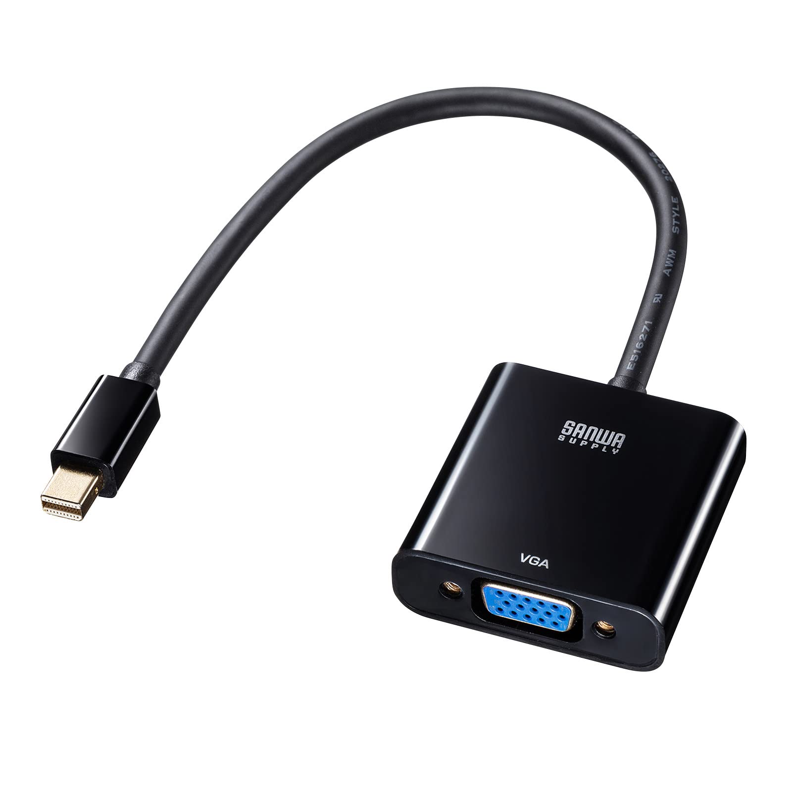Amazon.co.jp: サンワサプライ Mini DisplayPort-VGA変換アダプタ AD