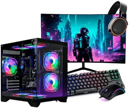 PC Gamer Completo Ryzen 7 5700G, AMD, 16GB DDR4, SSD NVMe 500GB, ...
