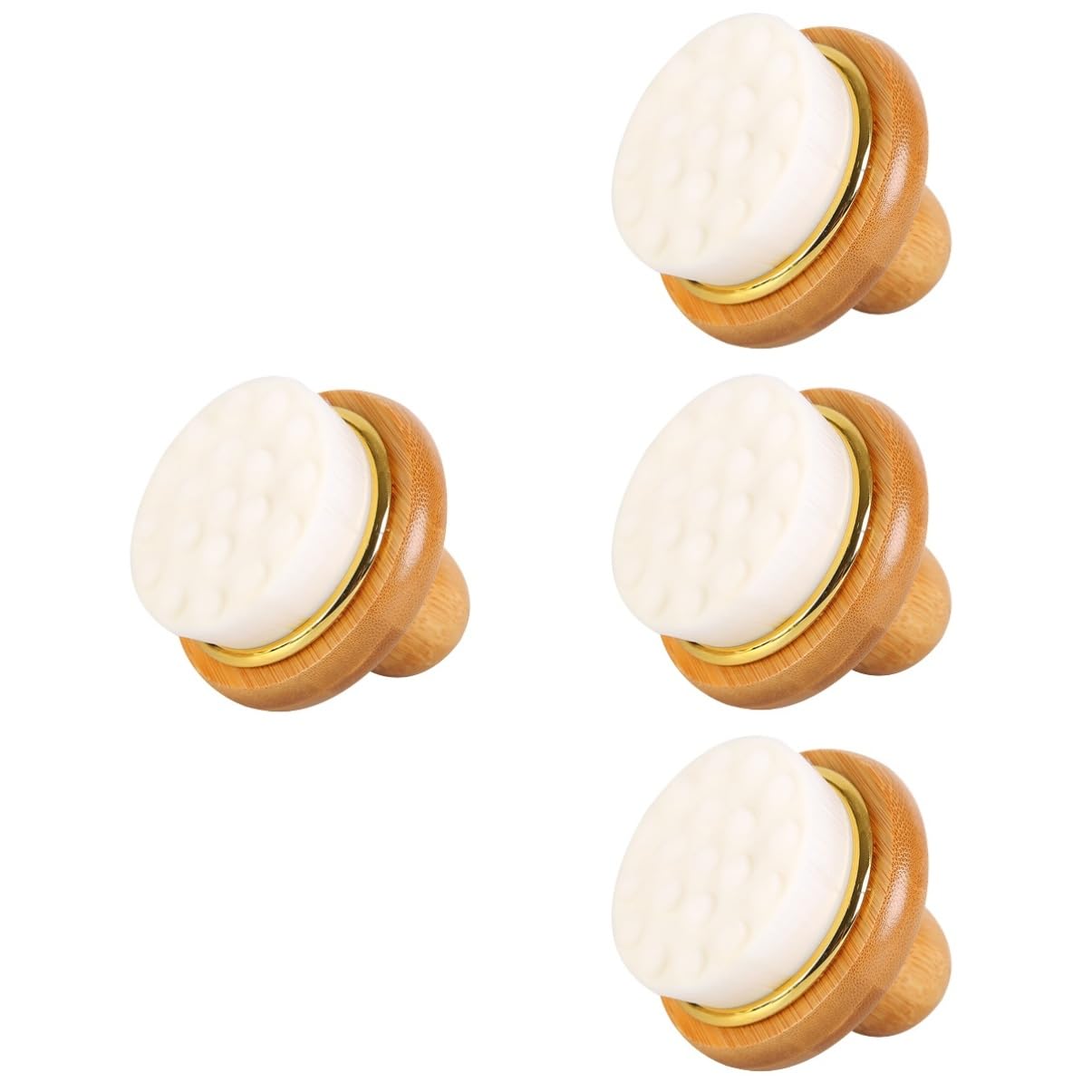 Beaupretty 4 Piezas Cepillo De Baño Exfoliación Corporal Esponja Bebe Recien Nacido Bañeras Lavadora Esponja Baño Masajeador Cervical Lavado De Baño Bebé Estilo Japones Madera Cepillar