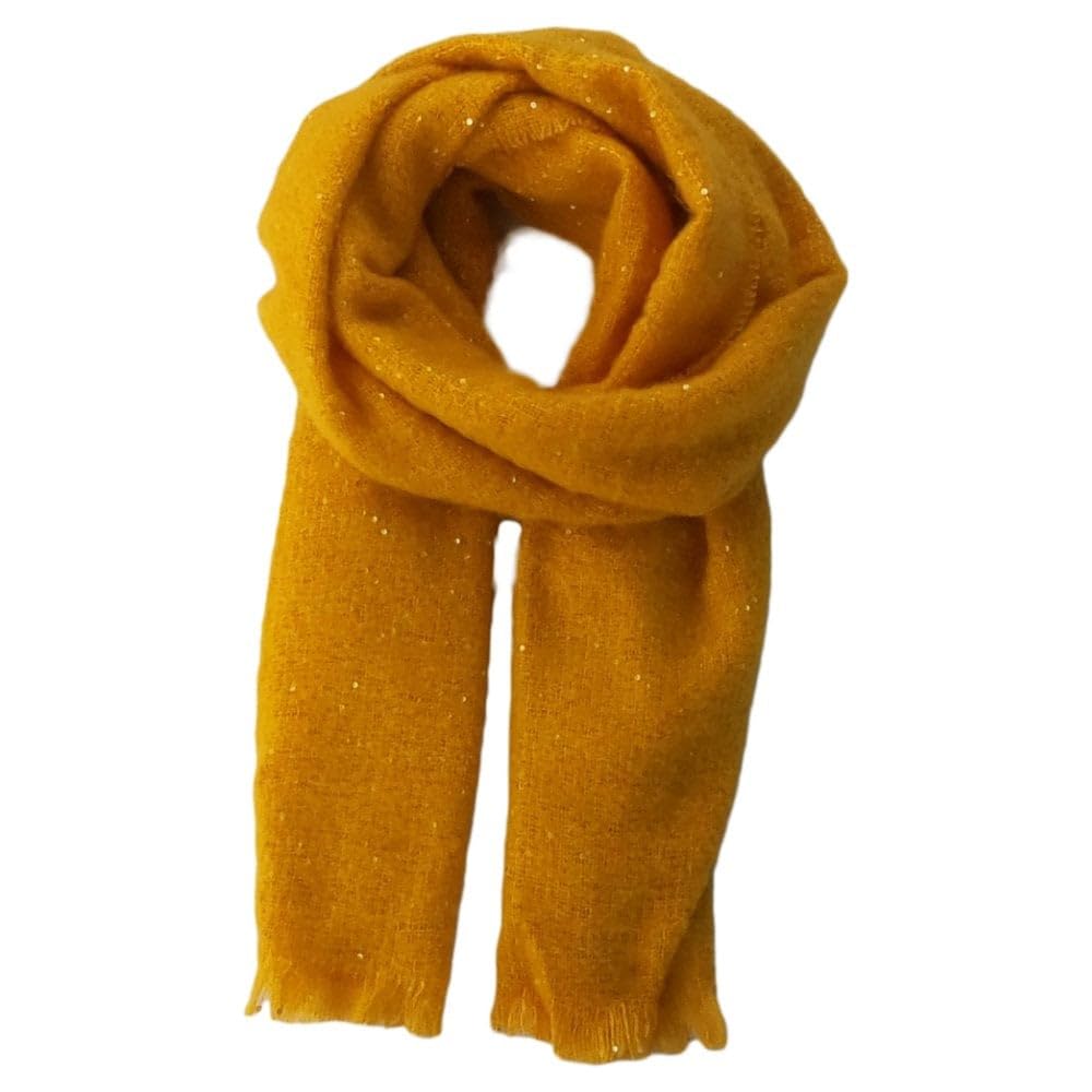 Equilibrium Diamante Sparkle Scarf Yellow