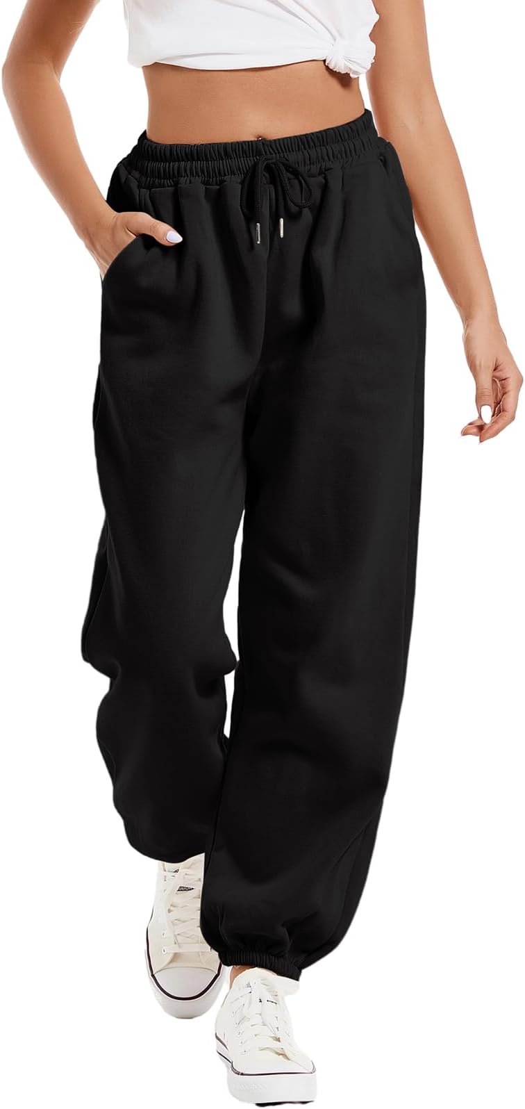 Loose Baggy fit Joggers/Loose Yoga Pants/Casual Extra Baggy fit Lower Cotton for Women