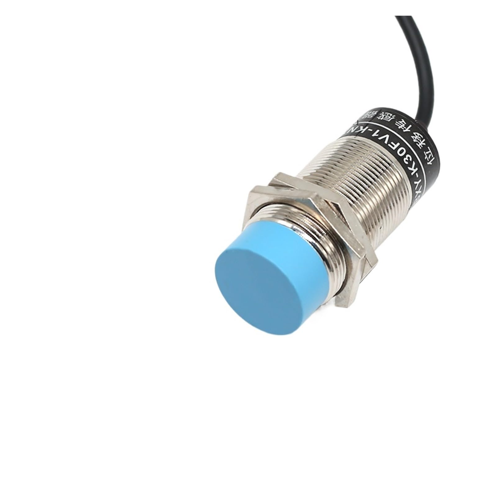 NOBIRTBSA M18 Analog Proximity Switch M12 M30 Linear Displacement Sensor Output 0-10V 4-20mA Distance 8mm inductive Sensor(M30 Voltage Current)
