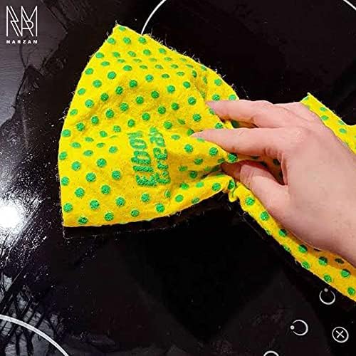 Deep Oven Cleaning Kit - includes Oven Pride Oven Cleaner 500ml X 1 | Complete Oven Cleaner with Bag for Cleaning Oven Racks, Instructions, Gloves | 7PC Absorbent All Purpose Cleaning Power Cloths