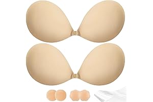 Adhesive Bra: 2-Pack for Enhanced Lift, Perfect for Backless Dresses