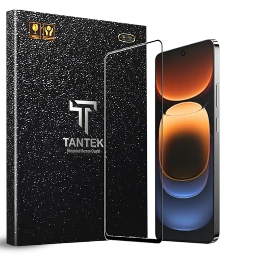 Image of TitanGuard Tempered Glass Screen Protector Guard for Guard for iQOO 12 / iQOO Neo 9 / Neo 9 Pro (6.78 inch) - 9H Hardness, Military Grade, Anti-Static, Easy Installation Kit - 1 PACK