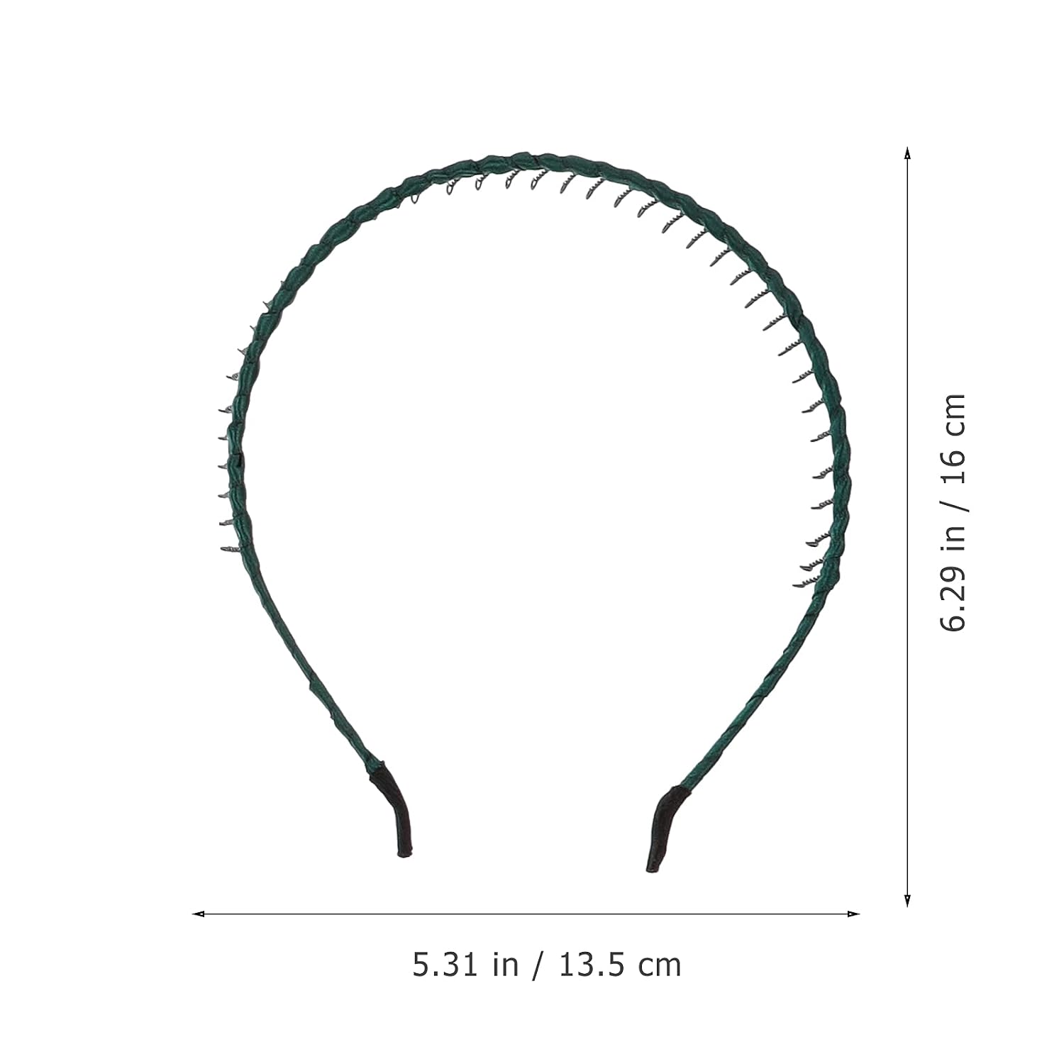 SOLUSTRE Makeup Headband 8Pcs Teeth Comb Headband Hairband Nonslip Headbands Fashion Hair Accessories Womens Headbands
