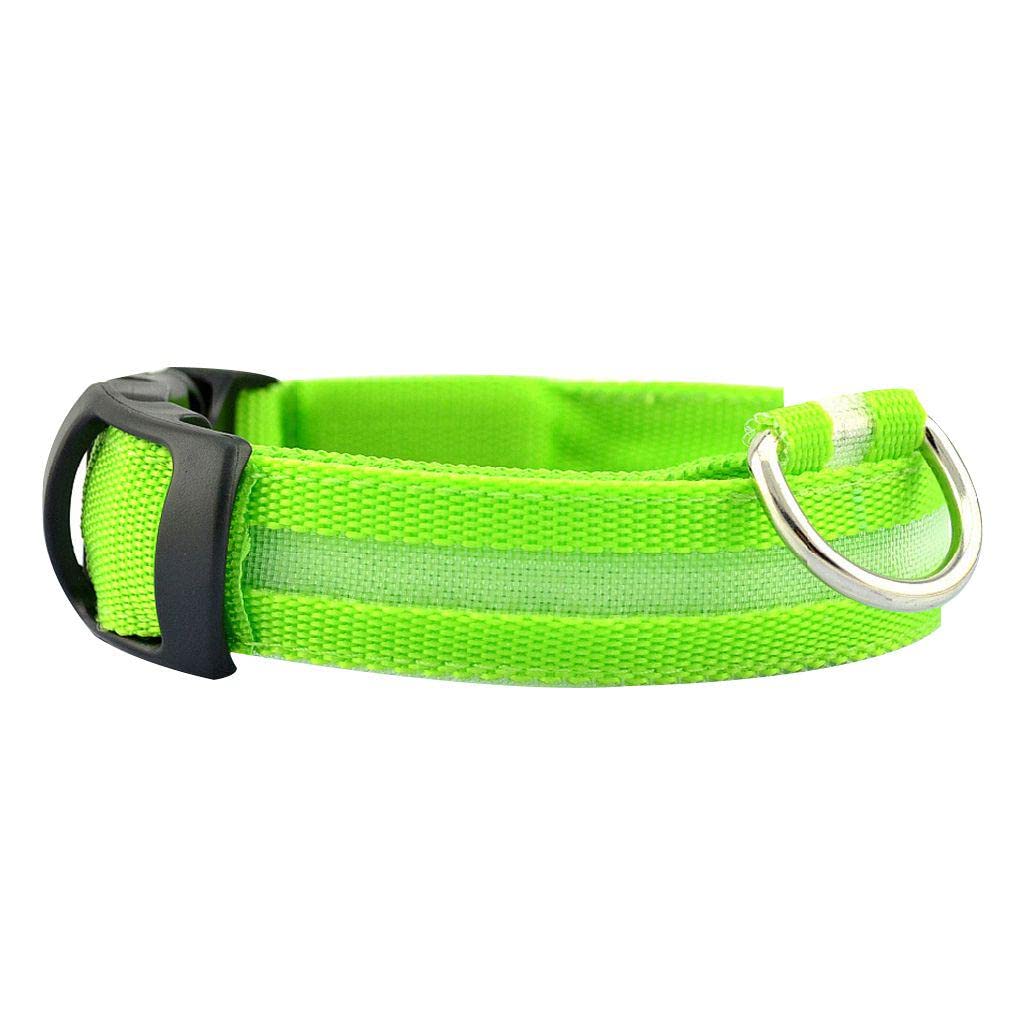 Meadawgs LED Dog Collar Adjustable Weather Resistant Light Up Dog Collars Highly Visible Night Light Safety Collars (M, Green) (B09Z1TQZ5T) Amazon Price History, Amazon Price Tracker